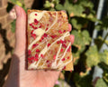 Lemon and Raspberry Blondie