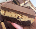 Cookie dough brownie