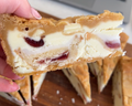 Cherry Bakewell Cookie Pie
